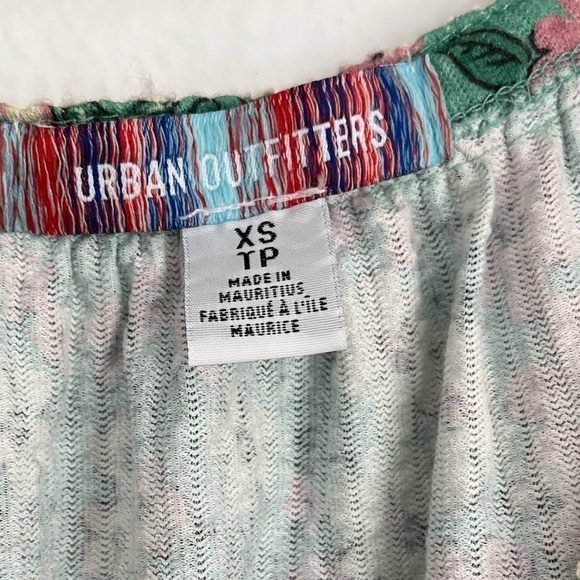 Urban Outfitters | Prairie Floral Scoop Neck Mini Dress - Picture 6 of 6